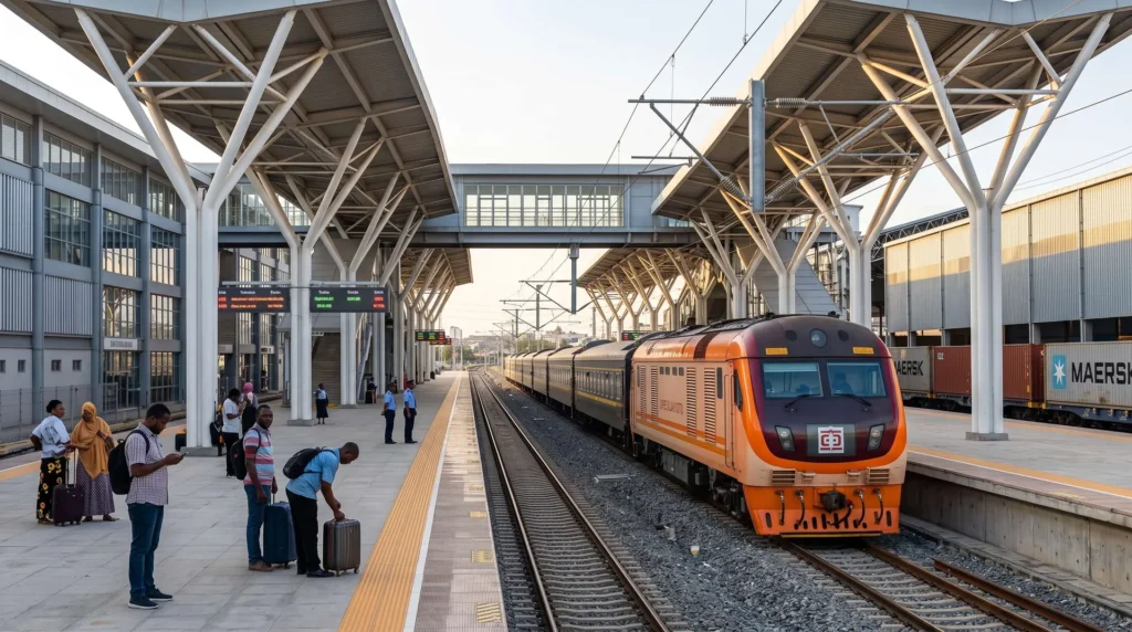 42,000 sqm SGR Urban Rail Terminal and Freight Logistics Hub in Dar es Salaam: Heavy-Duty Space Frames, Tropical Monsoon Durability, and 100% Bolted Field Assembly