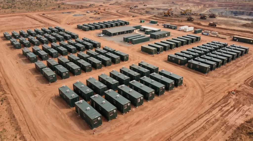 100% Zero-Defect Flat-Pack Container Camp Delivered to Kenya’s Remote Rift Valley Exploration Site