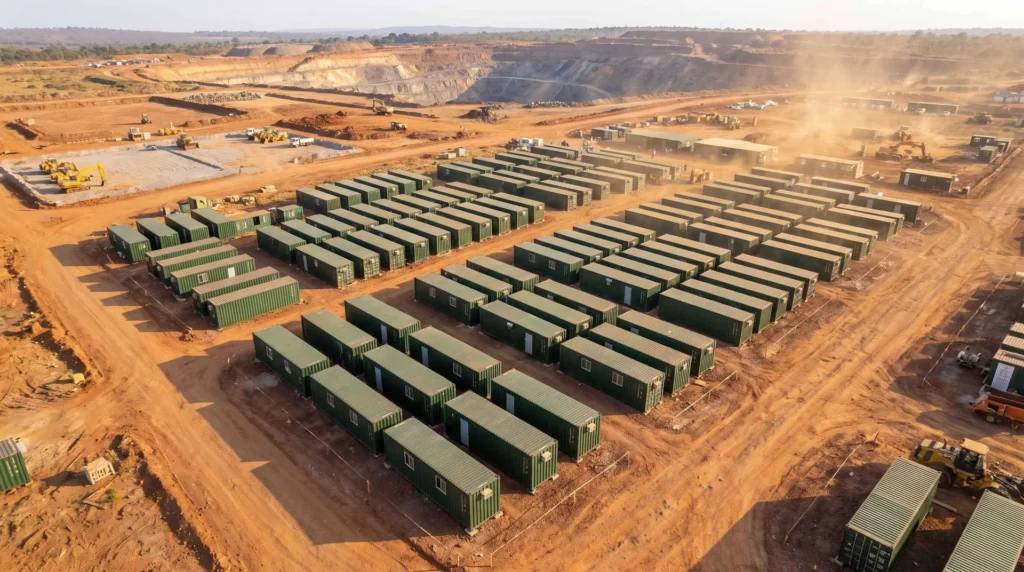 100% Zero-Defect Flat-Pack Container Camp Delivered to Kenya’s Remote Rift Valley Exploration Site