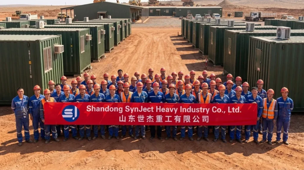 100% Zero-Defect Flat-Pack Container Camp Delivered to Kenya’s Remote Rift Valley Exploration Site
