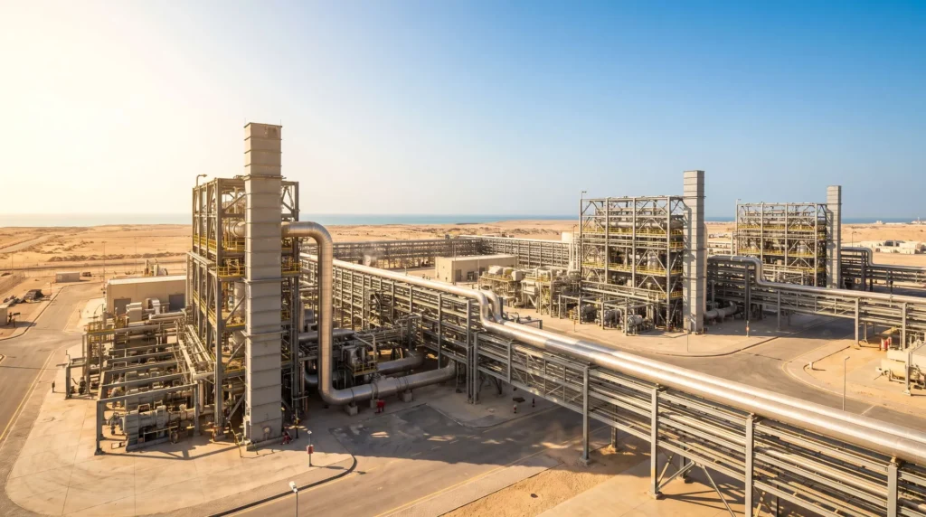 Mega-Scale Structural Steel & Cryogenic Pipe Racks for World-Class LNG Expansion Project in Ras Laffan, Qatar