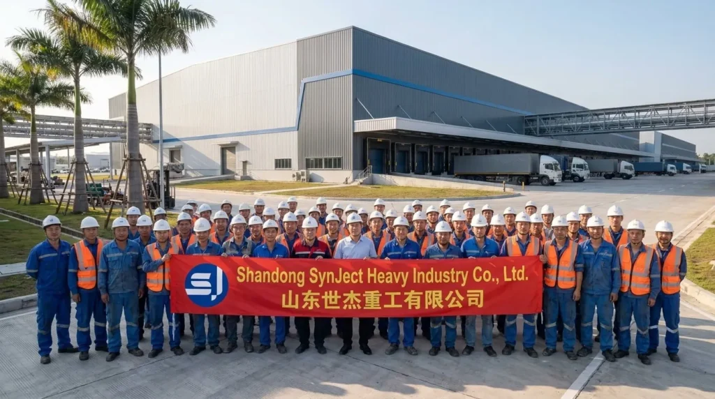 120,000 sqm Modern EV Assembly & Battery Gigafactory in Thailand: Long-Span Conveyor Skybridge Integration, Full-Roof Photovoltaic Loading, and Turnkey SOP Erection