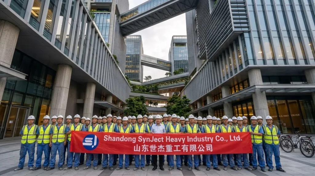 120,000 sqm Multi-Tower High-Rise Commercial Hub in Singapore: Sub-Millimeter Core Alignment & Skybridge Precision Under Strict BCA Standards