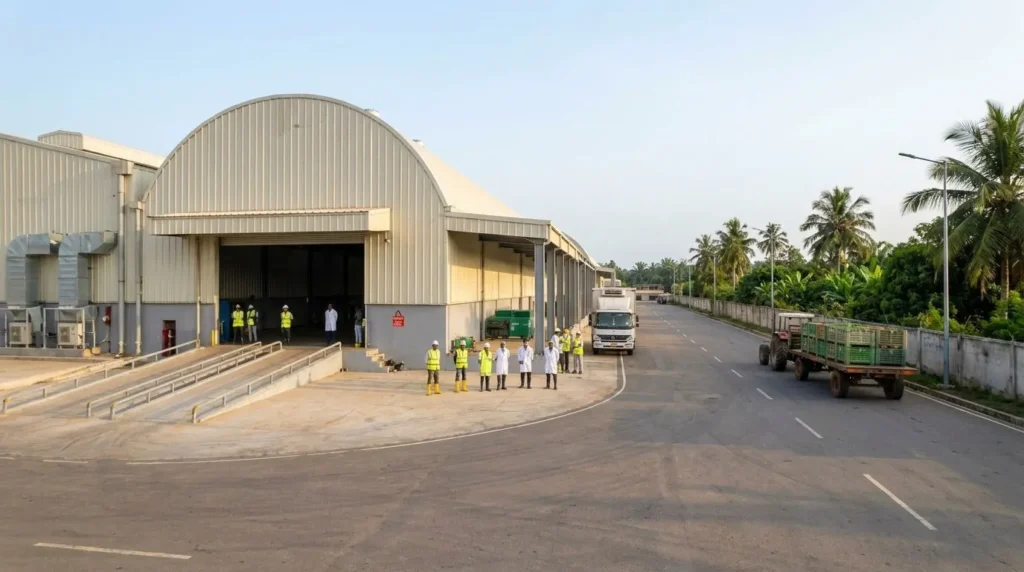 36,000 sqm Climate-Controlled Agro-Processing Complex in Ghana: Thermal-Bridge Isolation, Tropical Storm Proofing, and Fast-Track Turnkey Commissioning