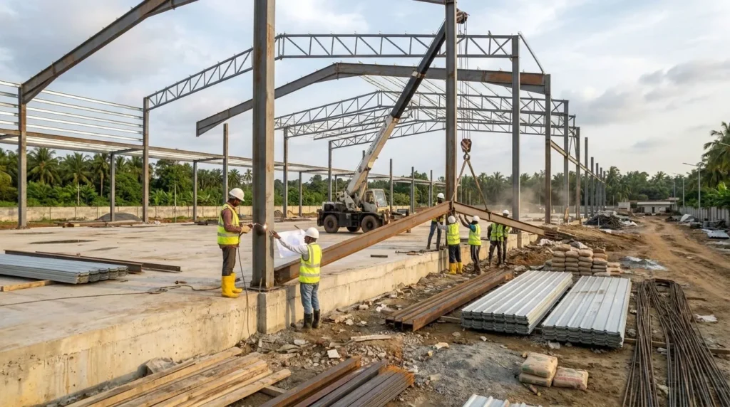 36,000 sqm Climate-Controlled Agro-Processing Complex in Ghana: Thermal-Bridge Isolation, Tropical Storm Proofing, and Fast-Track Turnkey Commissioning