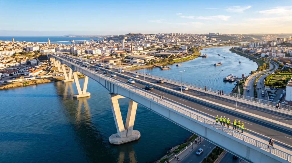 850-Meter Continuous Steel Box Girder Highway Bridge in Algiers: Heavy-Duty Urban Mobility and Rapid Modular Erection