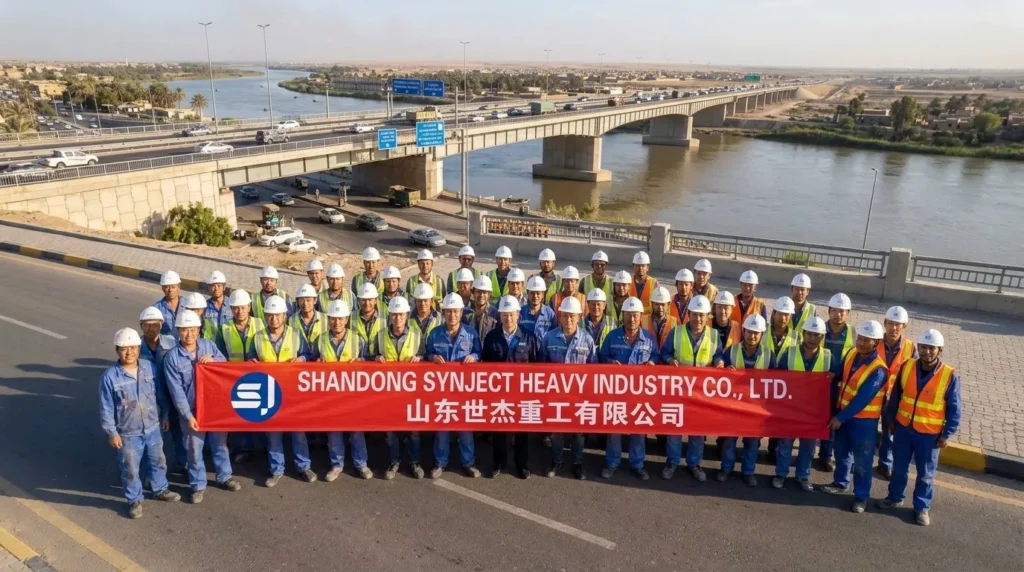 1,280m Continuous Steel Box Girder Highway Bridge in Iraq: Navigating River Currents, Live Traffic, and Sub-Millimeter Splice Precision