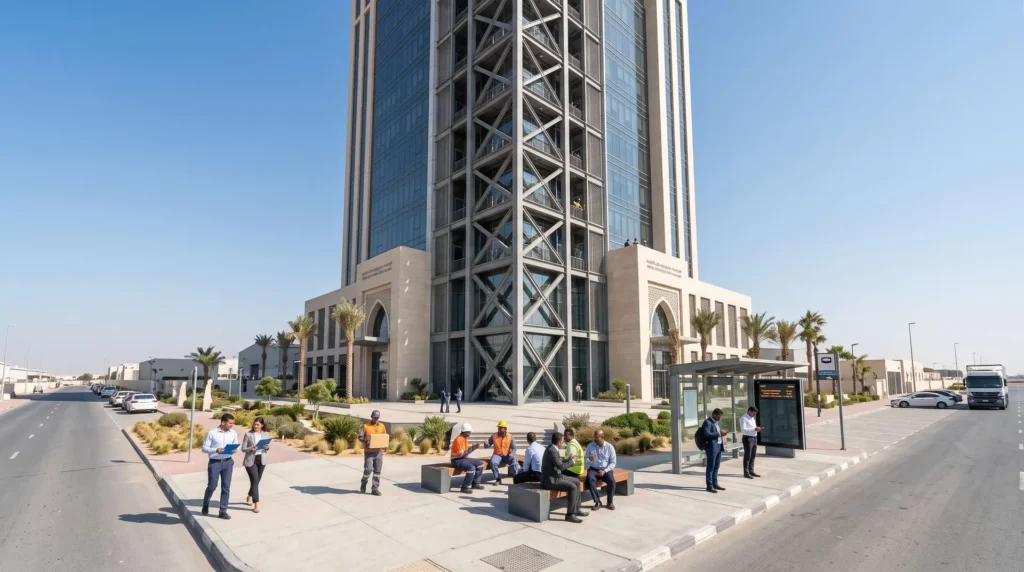 22-Story Commercial High-Rise Steel Core in Dubai: Heat Resilience and Rapid Assembly