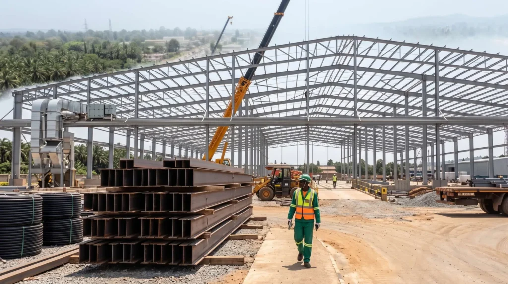28,000 sqm Climate-Controlled Agricultural Hub in Kenya: Thermal Envelope and Rapid Bolted Erection