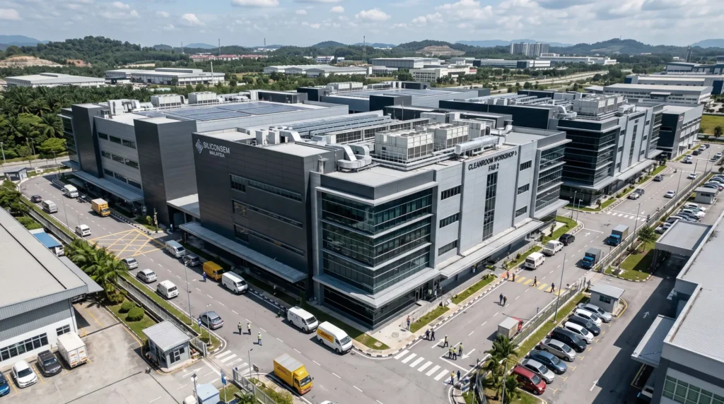 65,000 sqm Multi-Story Cleanroom Fab in Malaysia: Micro-Vibration Control & Dry Assembly