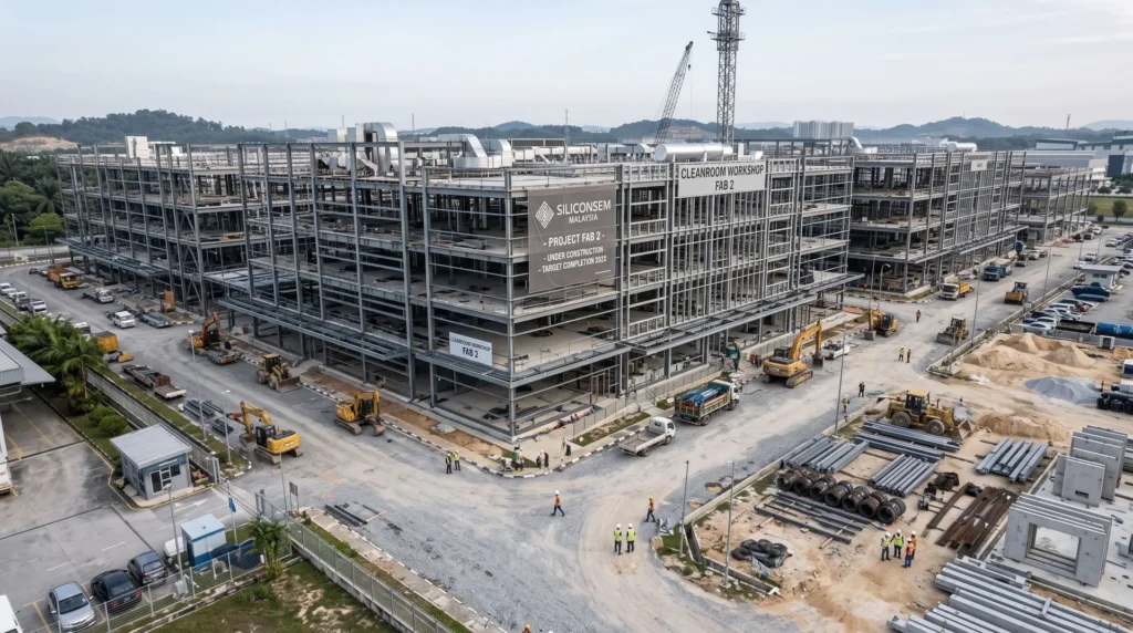 65,000 sqm Multi-Story Cleanroom Fab in Malaysia: Micro-Vibration Control & Dry Assembly