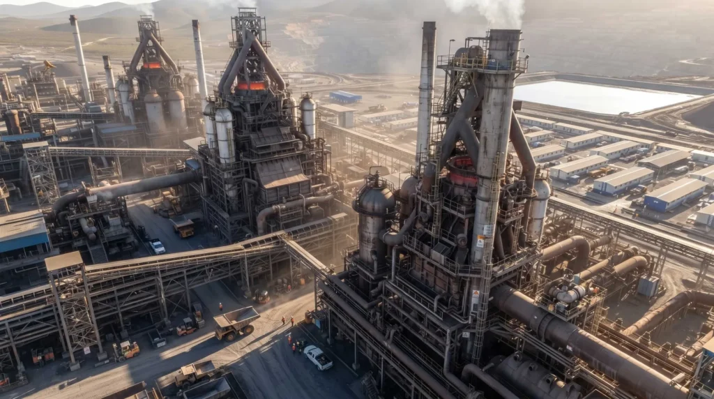 C5 Epoxy-Coated Heavy Frameworks for Nickel Smelter in Indonesia