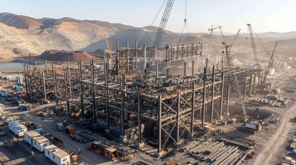 C5 Epoxy-Coated Heavy Frameworks for Nickel Smelter in Indonesia