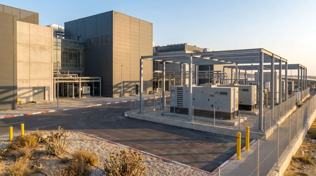 65,000 sqm Hyperscale Cloud & AI Data Center in Israel: Heavy Rooftop Chiller Vibration Damping and Accelerated Turnkey Delivery