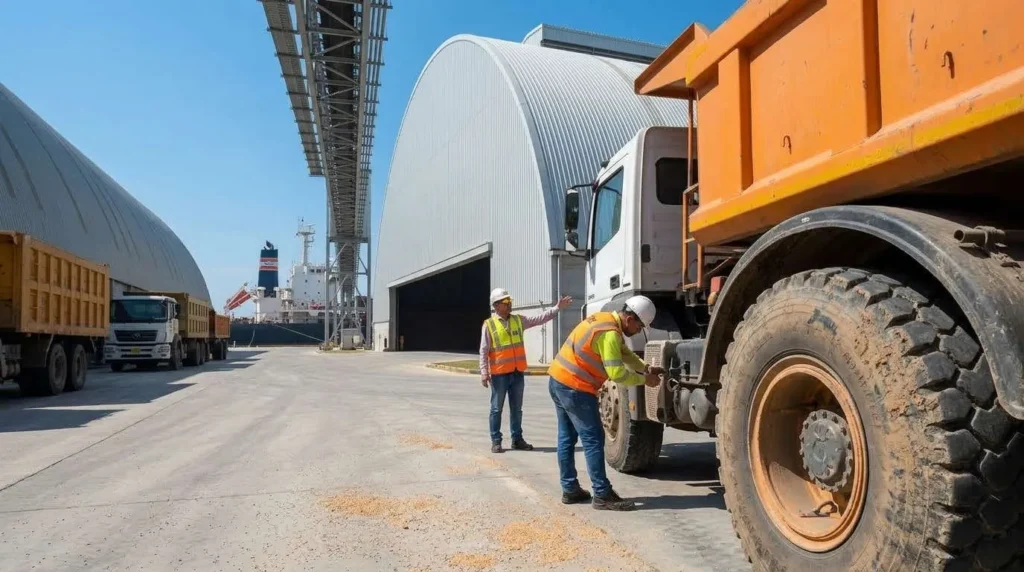 80m Clear-Span Arch Vault Bulk Sheds at Indonesian Deep-Water Port: Defying Marine Salt-Spray Corrosion and Wet-Season Demurrage Deadlines