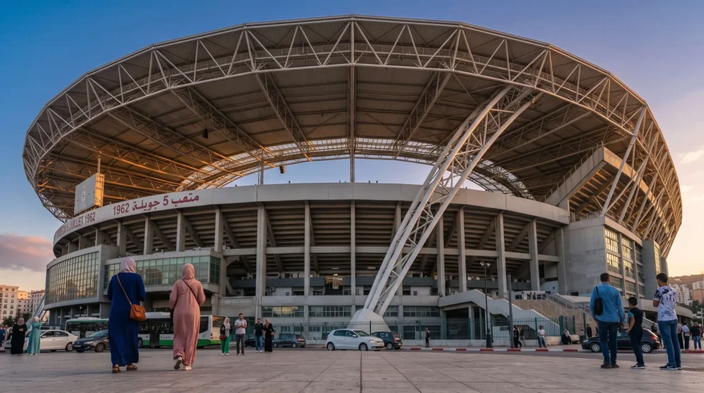 Algeria Stadium Space Frame Roof: 65,000-Seat Mega Span, Seismic Resilience, and Accelerated Delivery