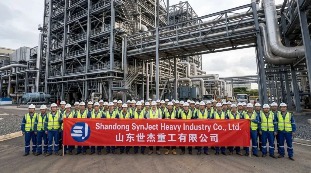 45,000-Ton Geothermal Power Plant Boiler Steelwork in Kenya: High-Seismic Thermal Balance and H2S Protection