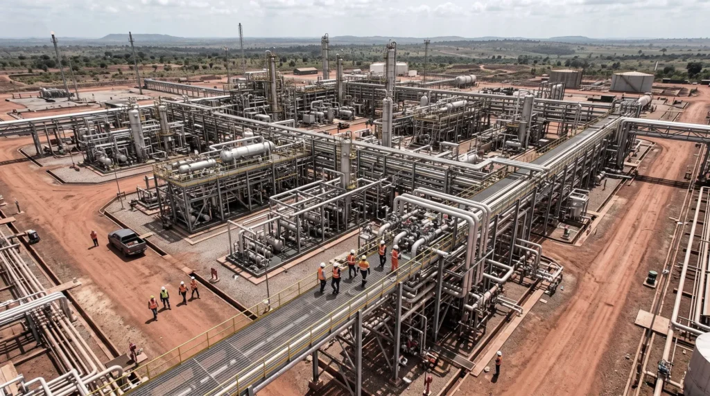 18,000-Ton On-Land Modular Skids in Nigeria: Pre-Fabricated Integration and Field Efficiency