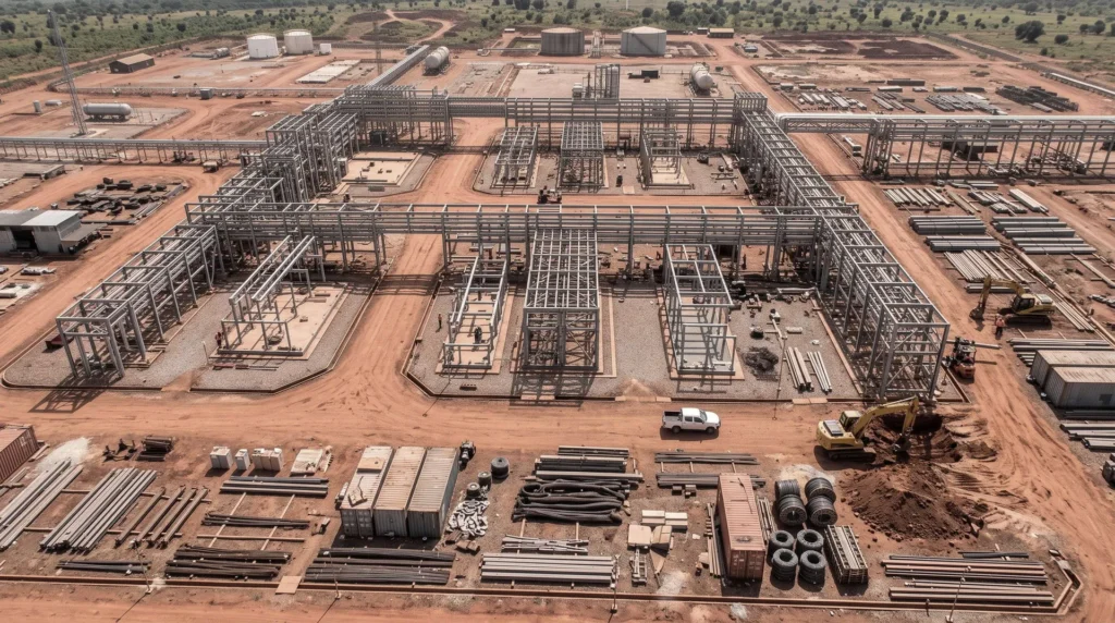 18,000-Ton On-Land Modular Skids in Nigeria: Pre-Fabricated Integration and Field Efficiency