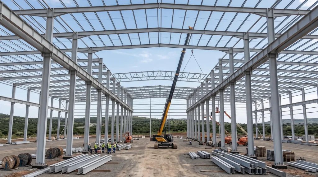 120,000 sqm EV Assembly Plant in South Africa: Structural Adaptability and Logistics
