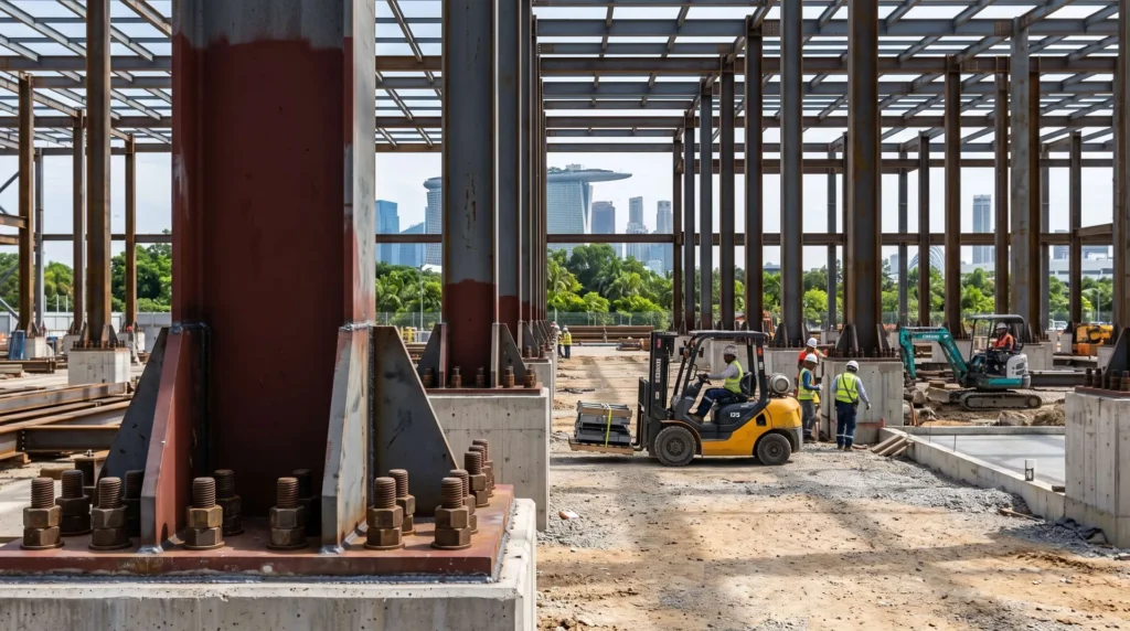 48,000 sqm Hyperscale Supercomputing Data Center in Singapore: Heavy-Duty Rigidity, Vibration Control, and Accelerated Delivery