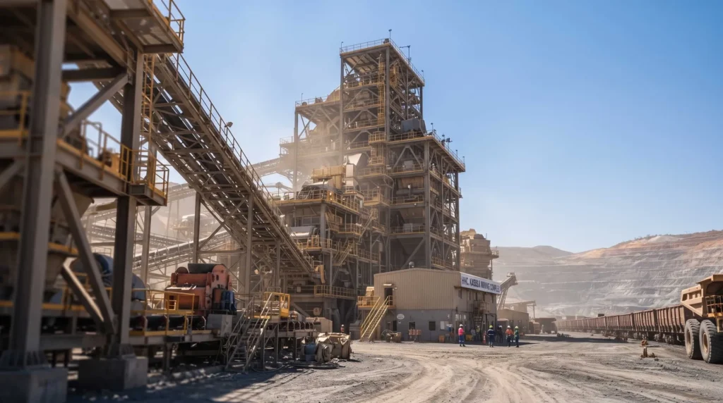 Heavy Cruciform Column Framework for Dynamic-Load Mining Facility in Tanzania