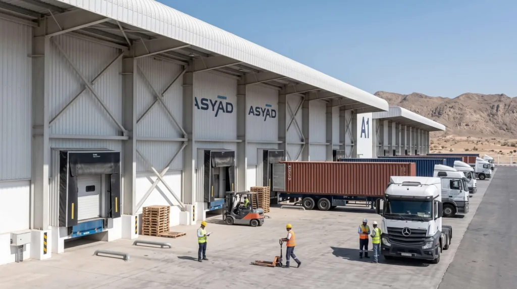 120,000 sqm Typhoon-Resistant Logistics Hub in Oman: Extreme Resilience and Mega-Scale Erection