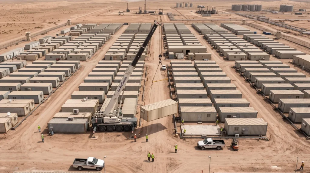 50,000 sqm Vanguard Labor Camp in Iraq: Modular Deployment and Desert Adaptation