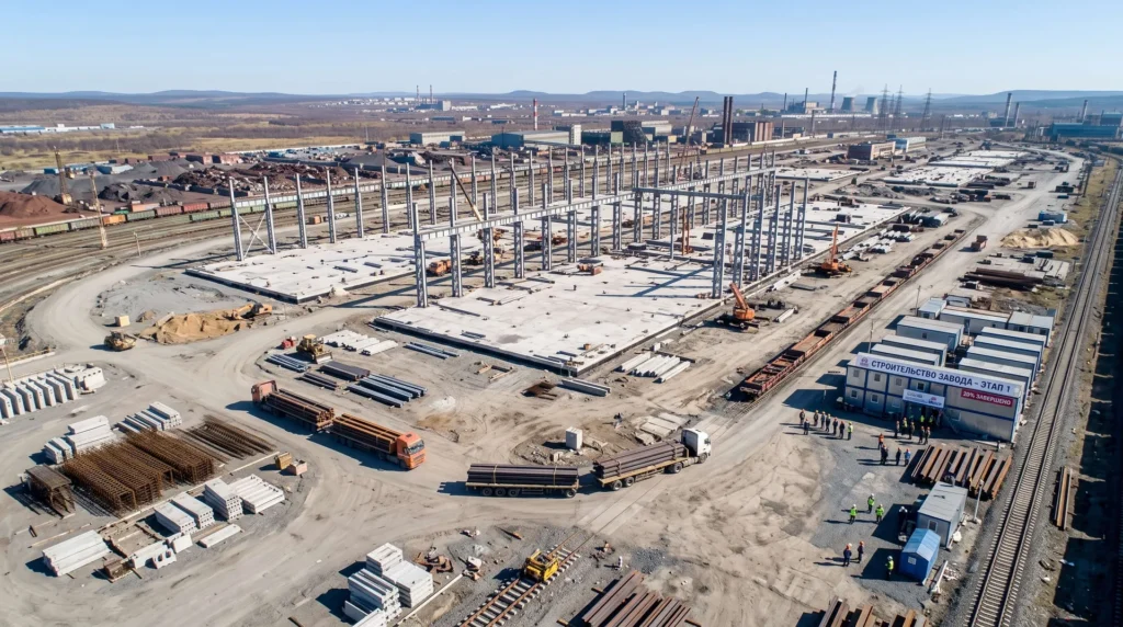 1.2-Kilometer Aluminum Smelting Workshop in Russia: Arctic Resilience and Thermal Control