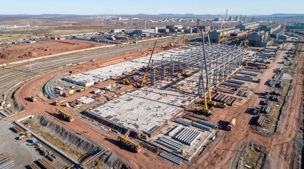 1.2-Kilometer Aluminum Smelting Workshop in Russia: Arctic Resilience and Thermal Control