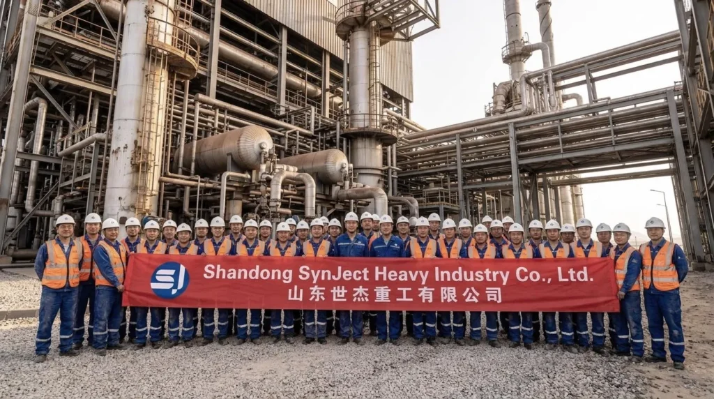 65,000-Ton Oil Refinery and Processing Structures in Algeria: Heavy Load Support and Fire-Resistant Design