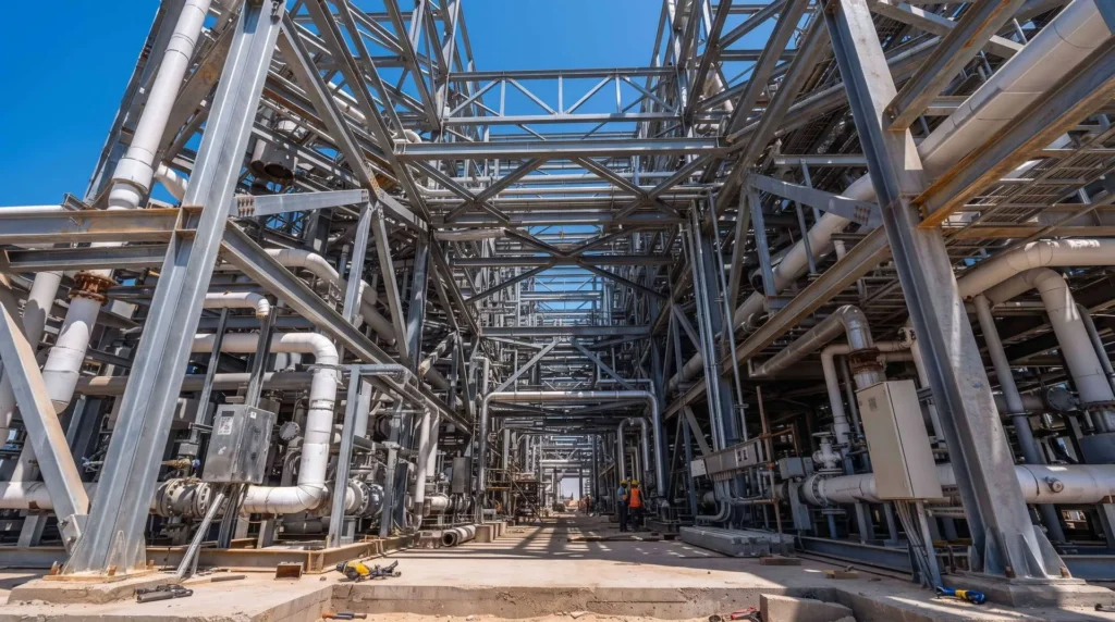 Strict NDT Compliant Heavy Frameworks for Coastal Desalination Plant in Israel